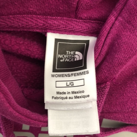 Purple North Face Hoodie - Picture 2 of 2